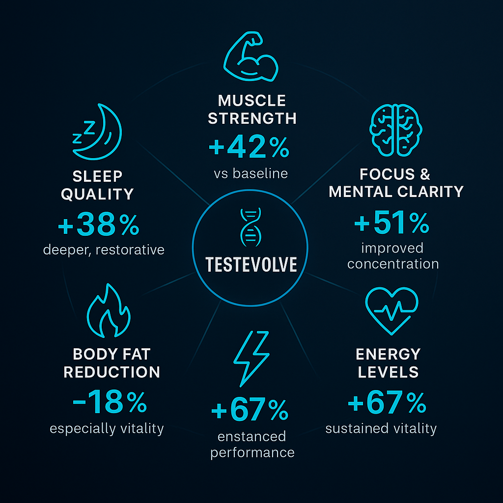 TESTEVOLVE Benefits Infographic